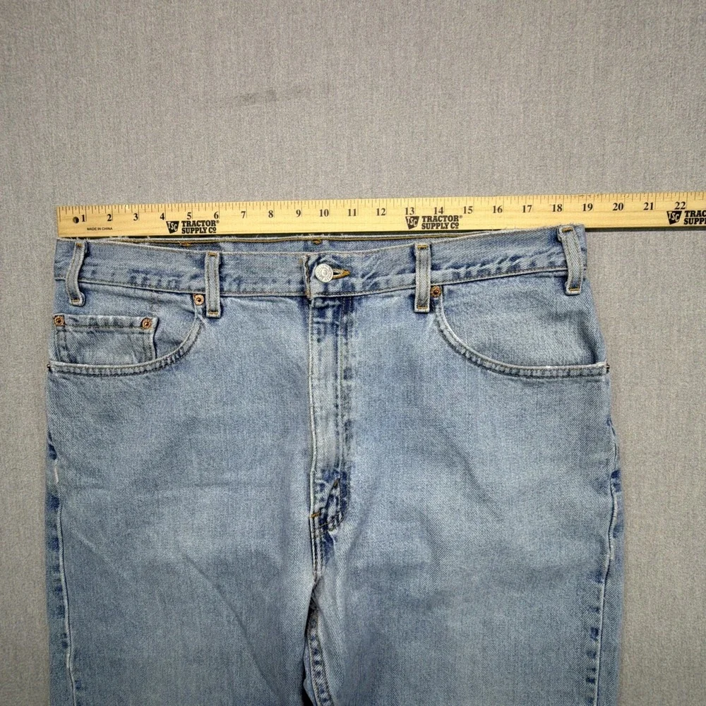 Vintage Levi's 505 Jeans 38x32 (Fits 37x30) Blue Denim 90s Distressed